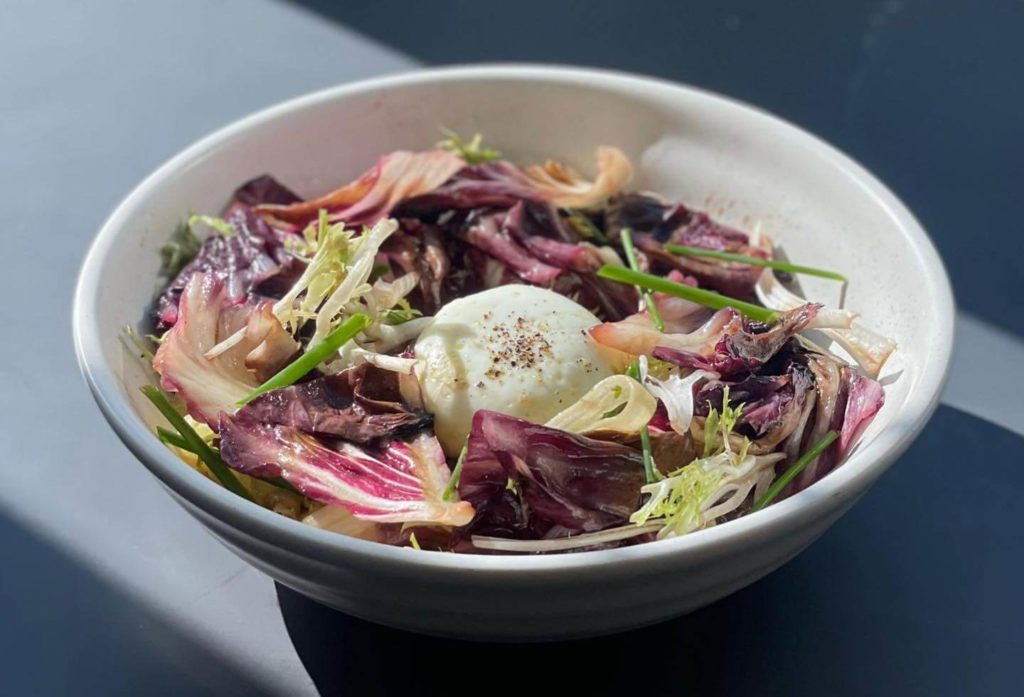 Beautiful AND delicious Grilled Radicchio Nicoise